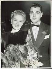 1939 Press Photo Alice Faye and Tony Martin attend film premiere at Hollywood picture