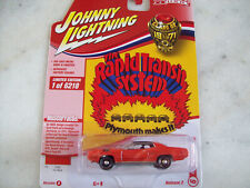JOHNNY LIGHTNING  1/64 1971  PLYMOUTH  GTX  440  RAPID  TRANSIT  SYSTEM  DIECAST picture