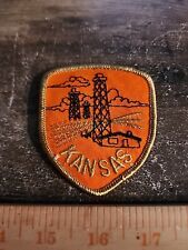 Vintage State of Kansas Sew On Patch  V2 picture