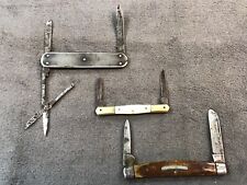 Lot of 3 Vintage German Knives- Berkshire - Schmidt - Germania picture