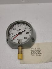  Vintage Weksler GP1-20-3 300 PSI Industrial Pressure Gauge, NOS 1972 picture