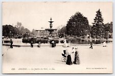 Postcard Angers Le Jardin du Mail. LL., The Mail Garden. LL. France Unposted picture