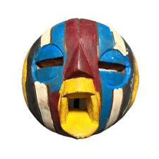 African wooden mask home decor Round Chiseled African GHANA Mask -802 picture