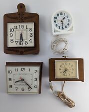 Vintage 4 Electric Clocks Timex Westclox General Electric for Parts / Decoration picture