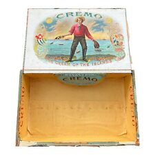 Cremo - Factory No. 4 New York - Cigar Box - Colorado Claro - 1901 Tax Stamp picture
