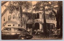 eStampsNet - Zellwood Inn Zellwood FL Florida Cars c1940's Postcard  picture