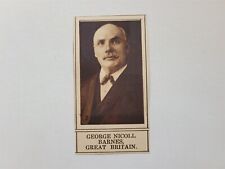 George Nicoll Barnes Great Britain 1919 WW1 World War 1 Picture Peace Delegate picture