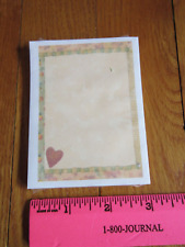 Vtg LANG Main St Press NotePad Heart of the Home Lisa Blowers Small Sticky Notes picture