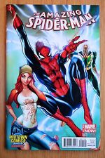 The Amazing Spider-Man #1 J Scott Campbell Midtown Variant *NM+* (2014 Marvel) picture