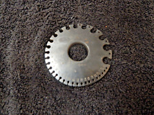 Antique Peter S. Stubs Circular Wire Gauge Tool - VGC picture