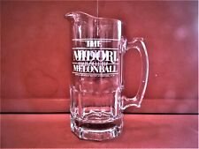 VINTAGE SUNTORY MIDORI MELONBALL WATER PITCHER  LARGE GLASS picture