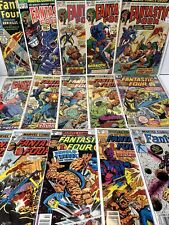 Bronze Age Fantastic Four Lot Of 14 Between #109-253 (Marvel 1970-83) picture