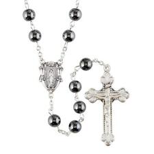 Grey Rosary Men's Great Gift Catholic Rosery for First Communion picture