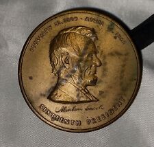 Vintage Bronze Abraham Lincoln 16th President of the US Medal 2” in Diameter picture