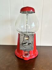 Vintage Carousel King Size Red 12” Gumball Machine picture