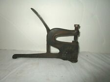 Antique cast iron Sheehan Mfg Co Tom Thumb hand riveting tool, Pat Applied For picture