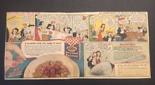 1950’s  Shredded Ralston Dumb Dora Cereal Comic Newspaper Ad picture