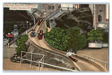 Vintage Postcard Helter Skelter, Luna Park, Coney Island NY Divided Back Unp picture