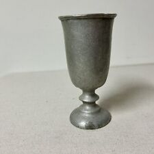 Vintage Pewter Goblet 7” Tall Made in USA picture