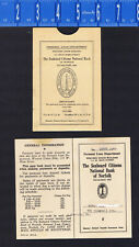 Vintage Seaboard Citizens National Bank Auto Loan Record Norfolk, VA 1943 picture