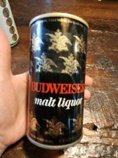 Vintage Budweiser Malt Liquor Pull Tab Top 1970's Beer Can picture