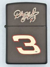 Vintage 1996 Dale Earnhardt #3 Signature Black Matte Zippo Lighter NEW picture