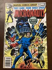 Micronauts #1 — Marvel Comics 1979 — 1st App Of Baron Karza and Bug picture