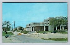 Platteville WI-Wisconsin, Eton Karmann Library, Vintage Souvenir Postcard picture