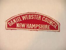 red & white - Daniel Webster Council picture