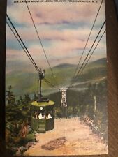 Cannon Mountain Aerial Tramway, FRANCONIA NOTCH, New Hampshire Vintage Postcard picture