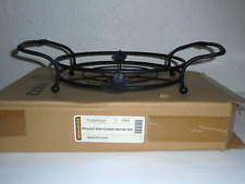 Longaberger Wrought Iron Round Medium Serving Tray 71672 Trivet Stand Server NEW picture