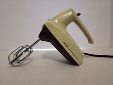 Vintage Sunbeam Mixmaster Handheld 3-speed Electric Mixer with Beaters picture