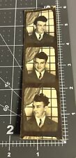 1940s Handsome Cute Man Great Hair Head Nod Vintage Gay Int PHOTO BOTH Strip picture