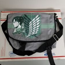 Attack on Titan Messenger Bag Gray Green Shoulder Strap Satchel Cross Body Anime picture