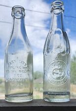 Pair Of Vintage Utah Soda Bottles picture