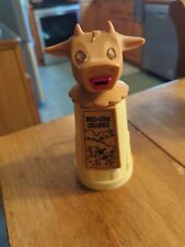 Vintage Whirley Industries USA Moo Cow Restaurant Creamer With Lid And Handle picture