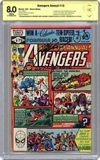 Avengers Annual #10 CBCS 8.0 SS Milgrom/ Claremont/ Golden/ Shooter 1981 picture
