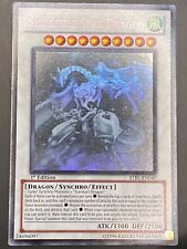 YUGIOH SHOOTING STAR DRAGON GHOST RARE 1ST EDITION GOOD CONDITION STBL-EN040 picture