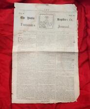 RARE 1768 Newspaper The Freeman’s Journal Dublin, Ireland picture