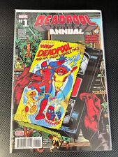 Deadpool Annual #1 Scott Koblish Cover A Marvel 2016 Iceman & Firestar Cover 9.4 picture