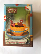 Lemax Sugarlane Village Christmas Gingerbread  Hot Chocolate Tub 2004 Retired picture