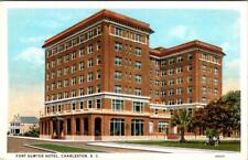 Charleston, SC South Carolina  FORT SUMTER HOTEL~Close Up   ca1920's Postcard picture