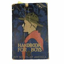 BSA Revised Handbook For Boys 1st Edition 32nd Printing 1940 Paperback BS-795 picture