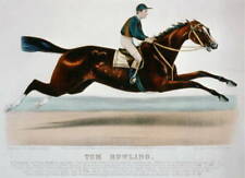 Tom Bowling,John Cameron,Currier & Ives Photo,c1873,Horse Racing,Jockey picture