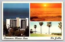 Summer House Inn La Jolla California Vintage Posted 1982 Postcard picture