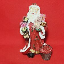 Vintage Santa Claus Christmas Presents Statue Figurine picture