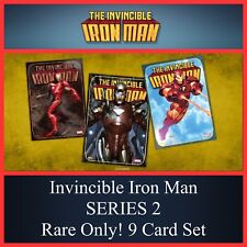 INVINCIBLE IRON MAN SERIES 2 RARE 9 CARD SET-TOPPS MARVEL COLLECT DIGITAL picture