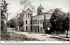 BELDING, MICH. POSTCARD Belding-Hall Factory, 1912 picture