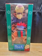 Pooh - Tigger Telco Animated Motionettes Christmas Display Figure - Vintage 1998 picture