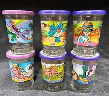 Set of 6 With Lids 2001 Dragon Tales Welch's Jelly Jar Glasses picture